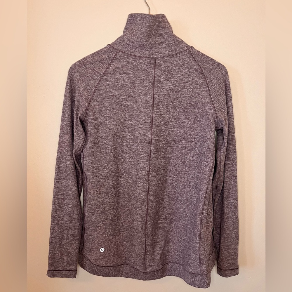 Lululemon Rulu Rally Wrap Heathered Graphite Purple 4 - Picture 11 of 13